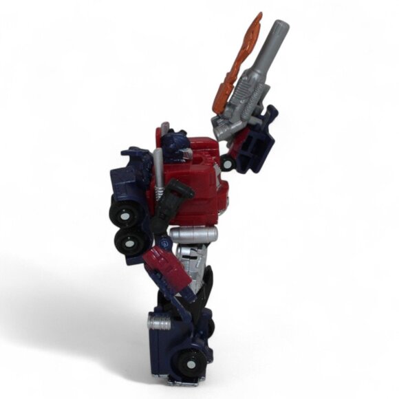 Transformers Dark Of The Moon Battle Steel Optimus Prime Action Figure - Picture 4 of 8